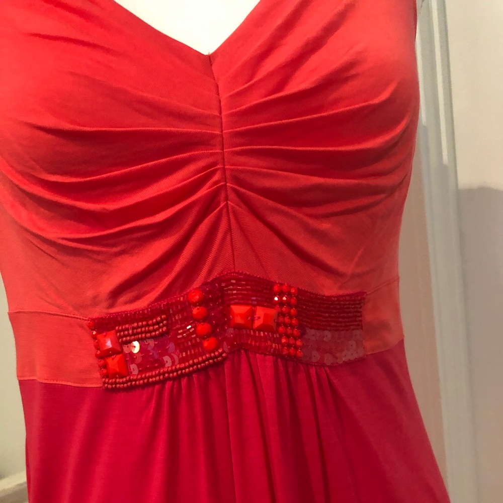 Boden Colorblock Beaded Maxi Dress - Picture 4 of 7